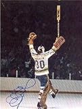 John Davidson autographed 8x10 magazine page photo (St. Louis Blues)