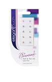  : Elegant Touch Dimensional Nail & Toe Art - Daisy Pink