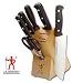 J.A. Henckels International Fine Edge Pro 7-Piece Knife Set with Block