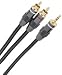 Dayton 3.5RCA-1.5 3.5mm Stereo Male To RCA Cable 1.5 ft.