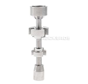 ROCKBROS Titanium Nail Ti Nail Double jointed Fully Adjustable 14mm & 18mm Grade 2