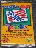 1994 Looney Tunes World Cup Toons Soccer Cards Unopened Pack (8 cards/pack) - Bugs Bunny, Sylvester, Daffy Duck & more !!