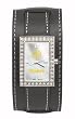 Pittsburgh Steelers Starlette Wide Black Leather Watch