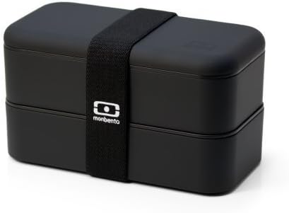 monbentoTM MB Original Bento Box, in Black by MonbentoTM