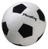 Planet Dog Squeaky Plush Soccer Ball