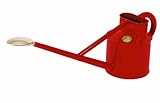 IMAGE OF Bosmere V140R Haws Professional Metal 3-1/2-Liter Watering Can, 0.9-Gallon, Ruby