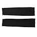 Leegoal Sports Golf Climbing Sun UV Protection Arm Sleeves (Black,2 Pieces)