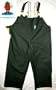 Cofish Double Bib Trousers: Heavy Duty SmartSkins, Green Color