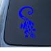 TRIBAL LIZARD - Car, Truck, Notebook, Vinyl Decal Sticker #1229 | Vinyl Color: Blue