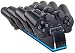 Video Games : Intec PS3-G7733 Quad Controller Charger