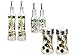 Grant Howard Associates Olives Series Cruet Set with Salt &amp; Pepper 6-pc.