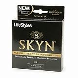 LifeStyles Skyn, Premium Non Latex Condoms 24 ea