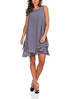 Bleu Marine Vestido Carry (Gris)
