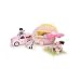 Le Toy Van Rosalea Car & Caravan Set
