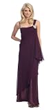 Elegant Bridesmaid Formal Prom Gown Dress