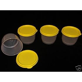 Tupperware SNACK CUP Bowl 4 Oz Set of 4 by Tupperware