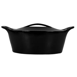 CorningWare Creations 1-1/2-Quart Covered Round Dish, Onyx