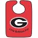 Georgia Bulldogs Two-Toned Snap Baby Bib