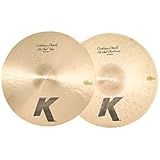 Zildjian K Custom Dark Hi-Hat Cymbal Pair, 14 Inches