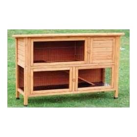Rabbit Or Guinea Pig Hutch 'n' Down Double 537941