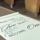 2 Become 1 Aisle Runner by 
