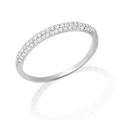 Miore MP020M Memoire - Diamantring 18 Karat (750) Wei�gold mit 67 Brillanten ca.0,34Ct Gr��e 52