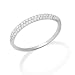 Miore MP020M Memoire - Diamantring 18 Karat (750) Weißgold mit 67 Brillanten ca.0,34Ct Größe 52