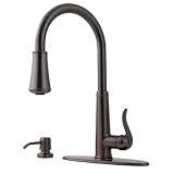 Price Pfister 529-7YPZ Ashfield Single-Handle Pull-Down Kitchen Faucet, Oil Rubbed Bronze