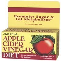 Apple Cider Vinegar Diet Tablets, by Natures Bounty - 90 Tablets