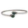 Sterling Silver Cuff Bracelet Women 2.6 inches