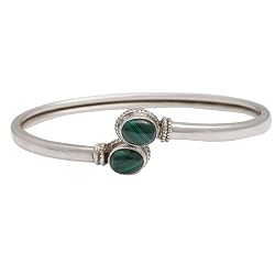 Sterling Silver Cuff Bracelet Women 2.6 inches