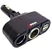 Wagan Twin USB/DC Socket Connector Adapter-2438