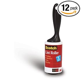 Buy 3M Scotch Household Lint Roller, 56-Count Roll (Pack of 12) by Scotch-Brite