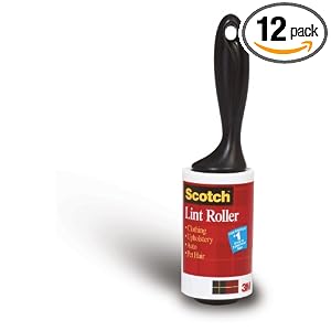 Buy 3M Scotch Household Lint Roller, 56-Count Roll (Pack of 12) by Scotch-Brite
