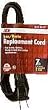 Ace Small Appliance Replacement Cord (1AP-002-007FBK)