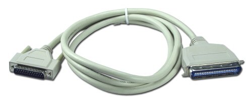 QVS Premium - SCSI external cable - DB-25 (M) - 50 pin Centronics (M) - 6 ft - molded