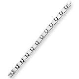 Stainless Steel Titanium 8.5 Inch Bracelet - JewelryWeb