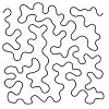 Large Stipple Quilting Stencil