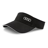 Audi Logo Golf Black Visor by Audi