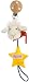 Pacifier clip sheep