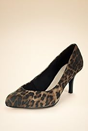 Wide Fit Mid Heel Court Shoes