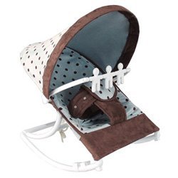 Infant Rocker - color: Blue Dot