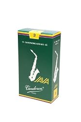 Vandoren Java Alto Saxophone Reeds #3, Box of 10