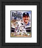 Framed Johnny Damon New York Yankees Photograph