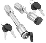 BULLY LOCKS LOCK TRAILER HITCH SET STEEL LKCR1001A+1001