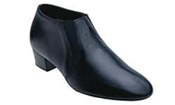 7000 Men's Latin Shoe in Black Leather