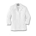 Wrinkle-Resistant 3/4-Sleeve Notch Collar Shirt