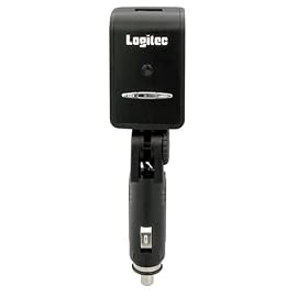 Logitec MP3/WMA対応 FMトランスミッター(リモコン付) ブラック LAT-FM301UBK