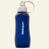 Thinksport Stainless Steel Insulated Sports Bottle Blu