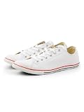 Converse White Ox Low Profile Leather Shoes